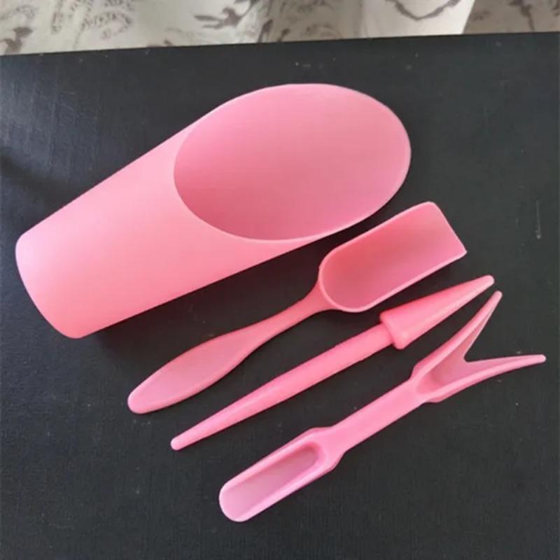 4PCS/1 Set Mini Planting Tools Transplant Tool Kit Including 4 Pcs Tools Garden Accessories Seedling Shovel Transplanting Equipment