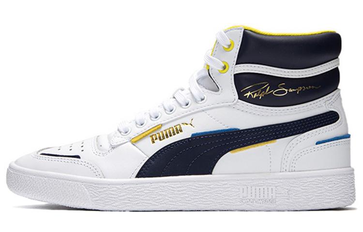 PUMA Ralph Sampson Mid Pop White Peacoat 374925-02 37
