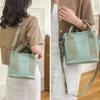 Canvas Strapazierfähige Damen-Tasche mit Top-Griff, Mädchen-Umhängetasche, große Kapazität, Tote-Handtaschen, weibliche Reisetasche, tragbare Mama-Tasche