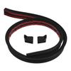 Black Car Spoiler Wing Rear Trunk Wing Decor Easy Installation Sporty Style Enhancement