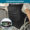 Waterproof Wheelchair Storage Bag Large Capacity Wheelchair Hanging Pouch  Wheelchair Accessories