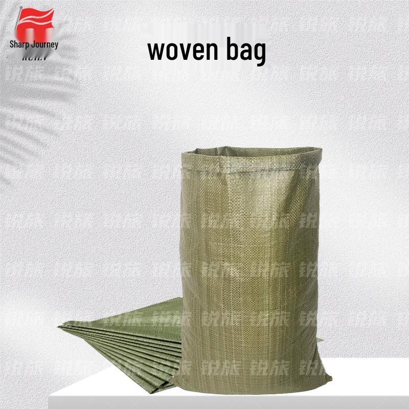 Ruilv Thickened Woven Express Packaging Bags, Grey, 50-Pack