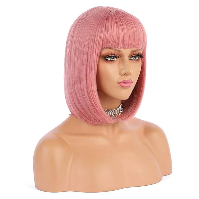 Cosplay Short Colored Wig Halloween Christmas Costume Party