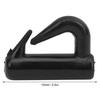 200PCS Portable Plastic Clevis Snaps 13mm Lightweight Rotating Snaps Black Fast Change Snaps Fishing Tackle