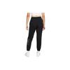 Nike Logo Letter Print Elastic Fleece Warm Cuffed Sports Pants Women pants Black DM1750-010