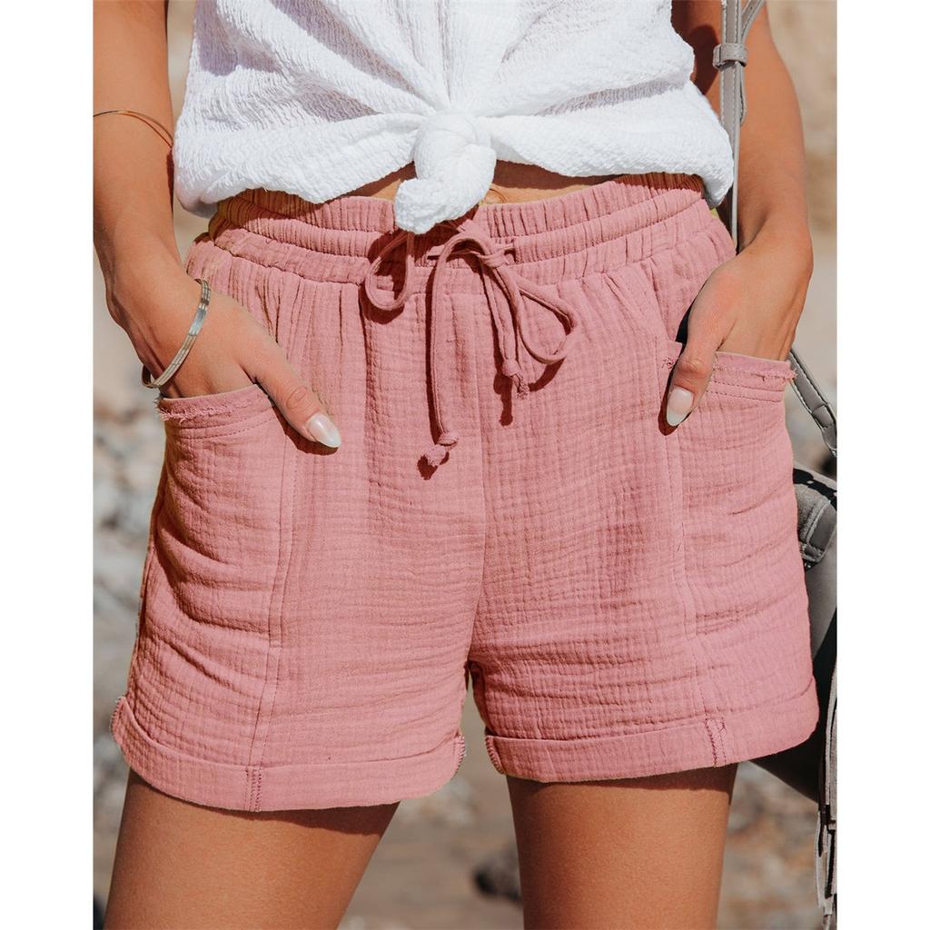 Women's Summer High-waisted Loose Shorts