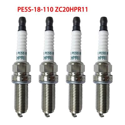 PE5S-18-110 ZC20HPR11 L3Y2-18-110 ILTR5A-13G Zündkerze für Mazda M6 CX-3 CX-5 Ford PE5R-18-110 ILKAR7L11 LFJD-18-110 LTR5BI-13