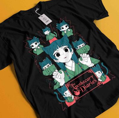 La Storia della Spezieria Maglietta Gyokuyou Lihua T-shirt Maomao T-shirt Jinshi Tee