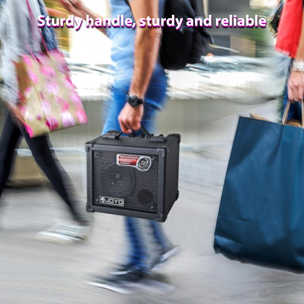 Electric Guitar Amp 15W Speaker Delay Reverberation Effects Acoustic Guitar Amp 8 Amplifier Analog