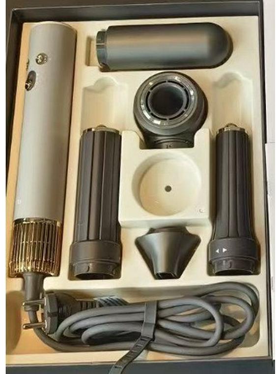 

High-Power Bladeless Ionic Hair Dryer with Adjustable Temperature for Home and Dorm Use EU Plug