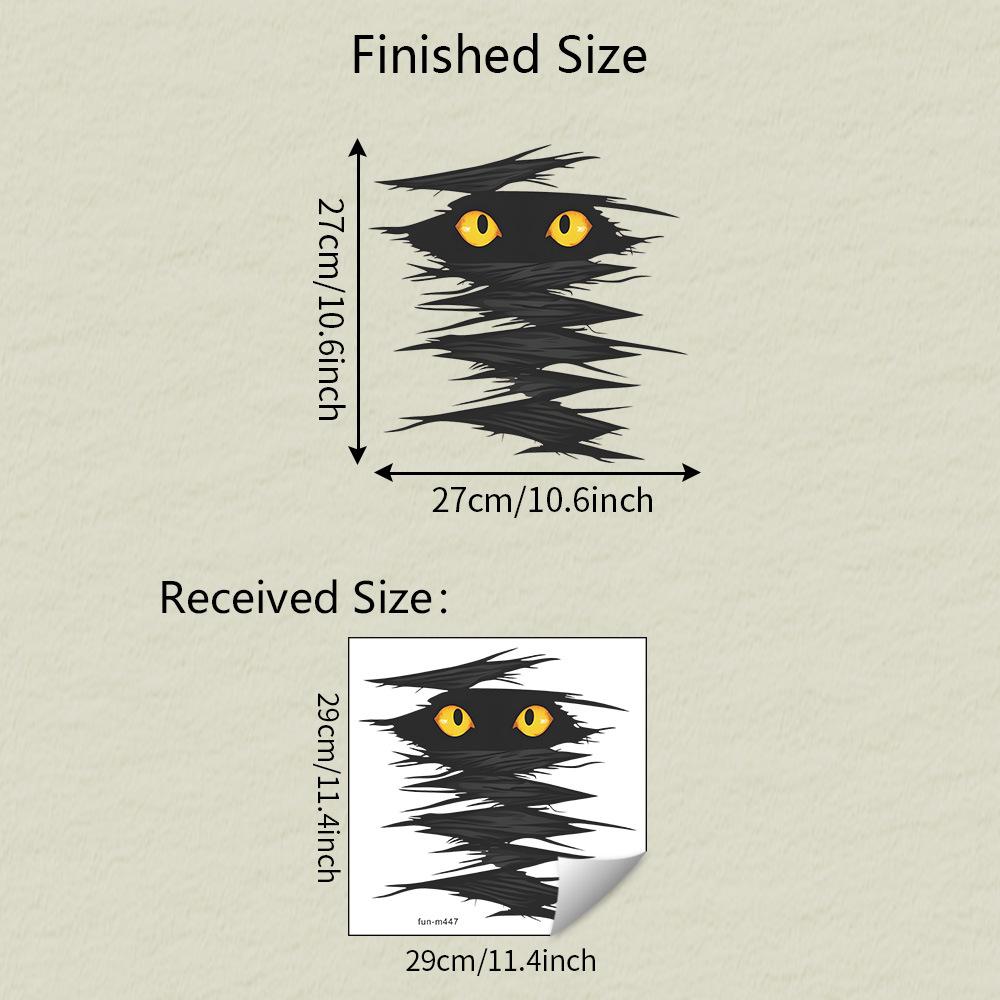 

Креативные наклейки «Подглядывающий глаз» на Хэллоуин для ванной и туалета. Украшение и декор для туалета