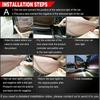 LED Strip Car Door Warning Light 120cm Ambient Atmosphere Lamp Welcome Decoration Auto Safety Accessories For Cars
