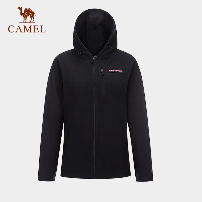 

Camel Женская флисовая толстовка на молнии 2XL