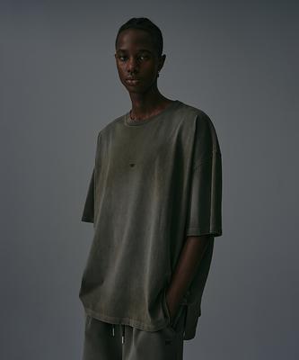 Diantipeullaespom Sunbleach Oversized T-Shirt (Khaki)