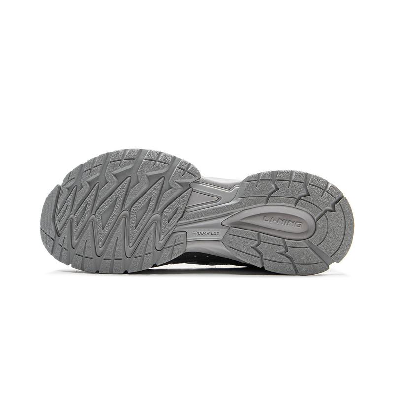Li Ning CF Suo Xiao Yao Xing V3 Comfortable Fashion Slip Resistant Durable Low Top Hiking Shoes Unisex Hiking Shoes Gray AHTV017-3