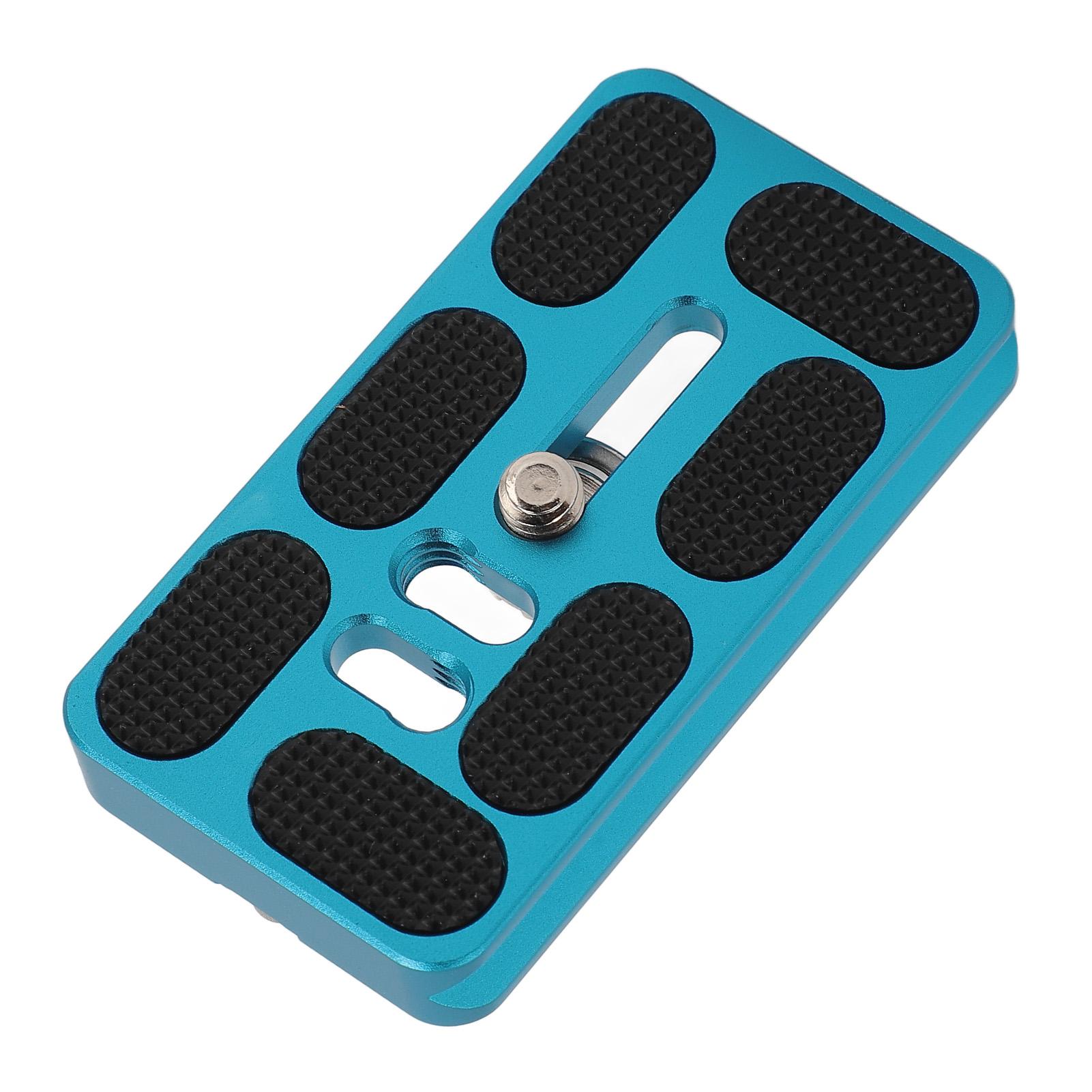 

Universal Quick Release Plate Aluminum Alloy Rubber Tripod Ball Head Quick Release Plate with 14