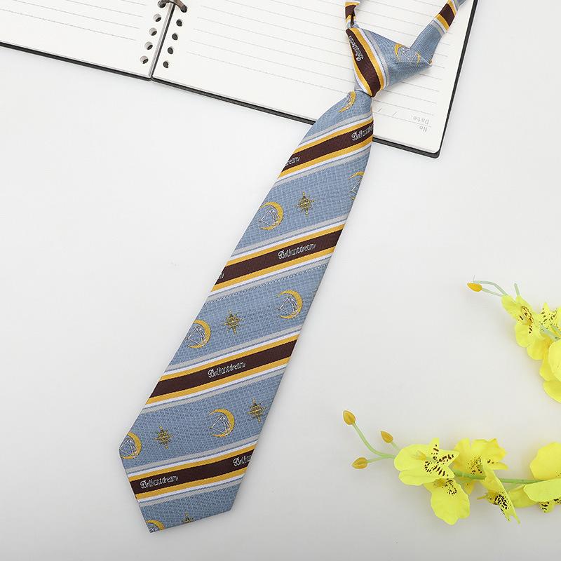 Jk Small Tie Female College Style Lazy Japanese Plaid Uniform Shirt Tie Student Ins Men'S And Women'S Short Styles Free Of Charge