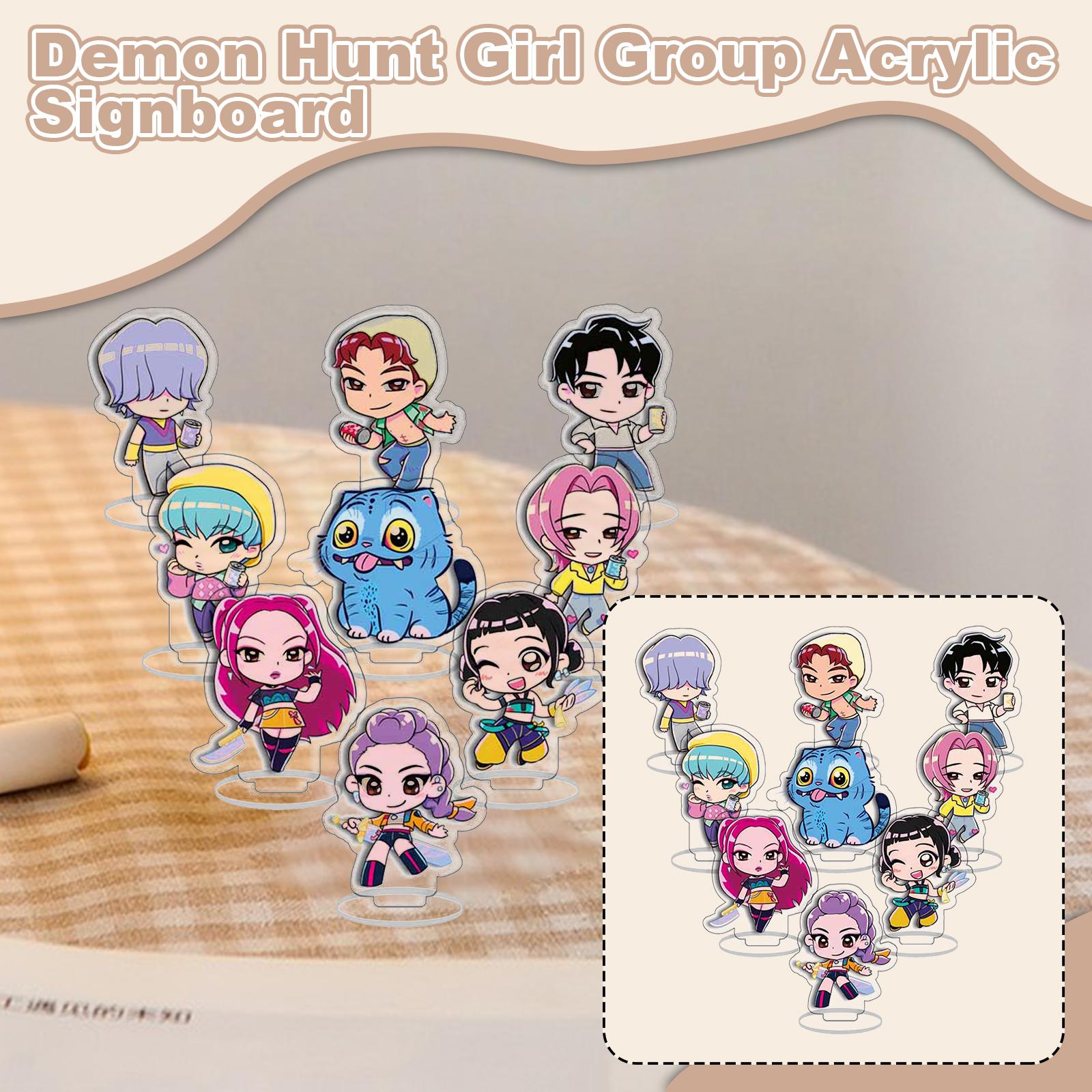 

Акриловый набор из девяти предметов 6 см Настольные украшения Праздничный подарок One Size