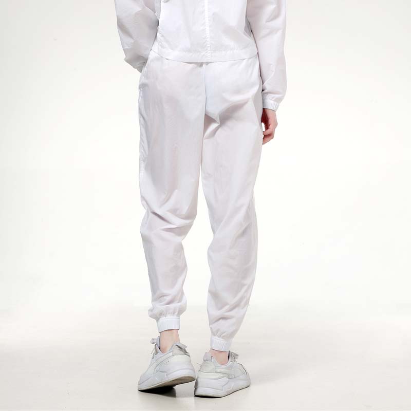 Nike Mesh Panel Solid Woven Sports Long Pants Women bottoms White CZ8287-100