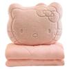 Hello Kitty Dual-Use Pillow Blanket: Office Nap Pillow & Car Blanket
