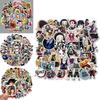 High-quality "demon Slayer" Graffiti Stickers Colorful Cartoon And Fresh Designs Pack Of 50 Stickers