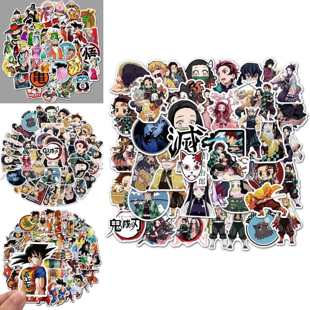 High-quality "demon Slayer" Graffiti Stickers Colorful Cartoon And Fresh Designs Pack Of 50 Stickers