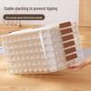 Dumpling & Wonton Freezer Storage Box: Food-Grade, Fresh-Keeping Organizer for Quick-Freezing