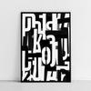 Poster Letter Typography