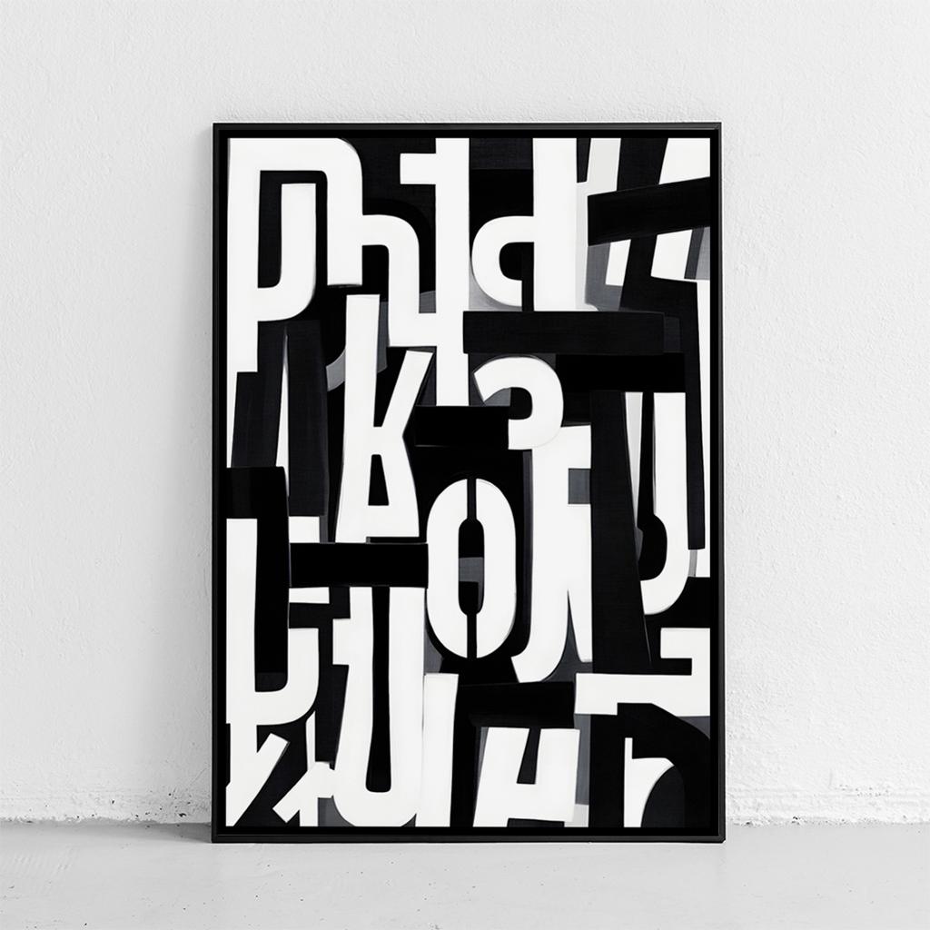 Poster Letter Typography