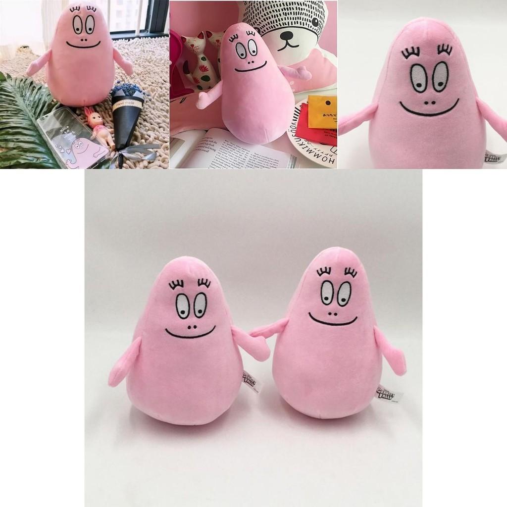 Jucărie de pluș adorabilă Barbapapa roz, moale, pentru copii, perfectă pentru somn și îmbrățișat