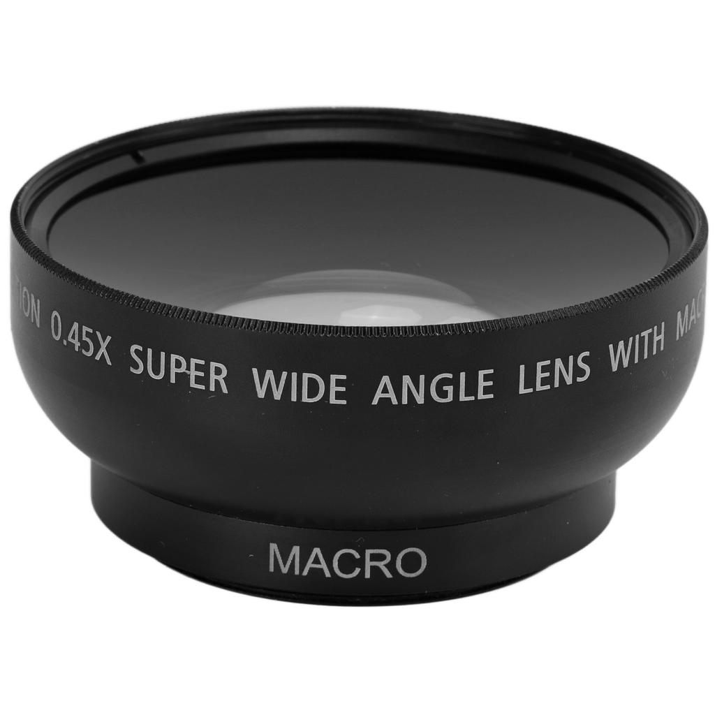 43mm 0.45X Wide Angle Lens Alloy and Optical Glass for 43MM Filter Aperture Camera Lenses