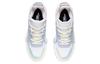 Li Ning 001 UNBLOCK Slip Resistant Abrasion Resistant Low top Skateboard Shoes Women's White Blue Pink AGCR152-2