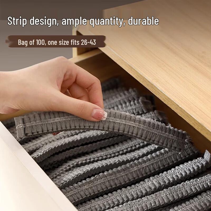 JIAQILI Thickened Non-Woven Disposable Shoe Covers