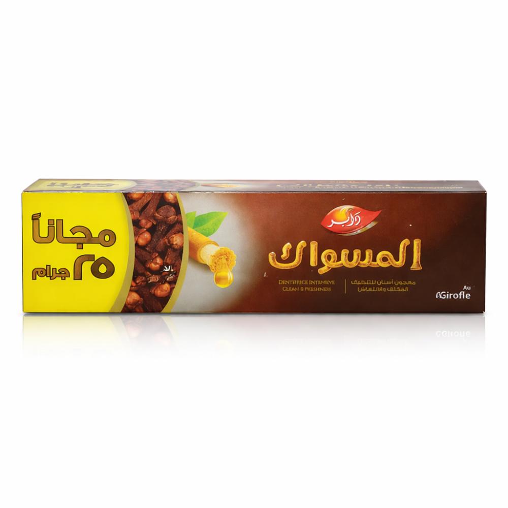 Dabur - Dentifrice Miswak au Girofle 50g+25g -