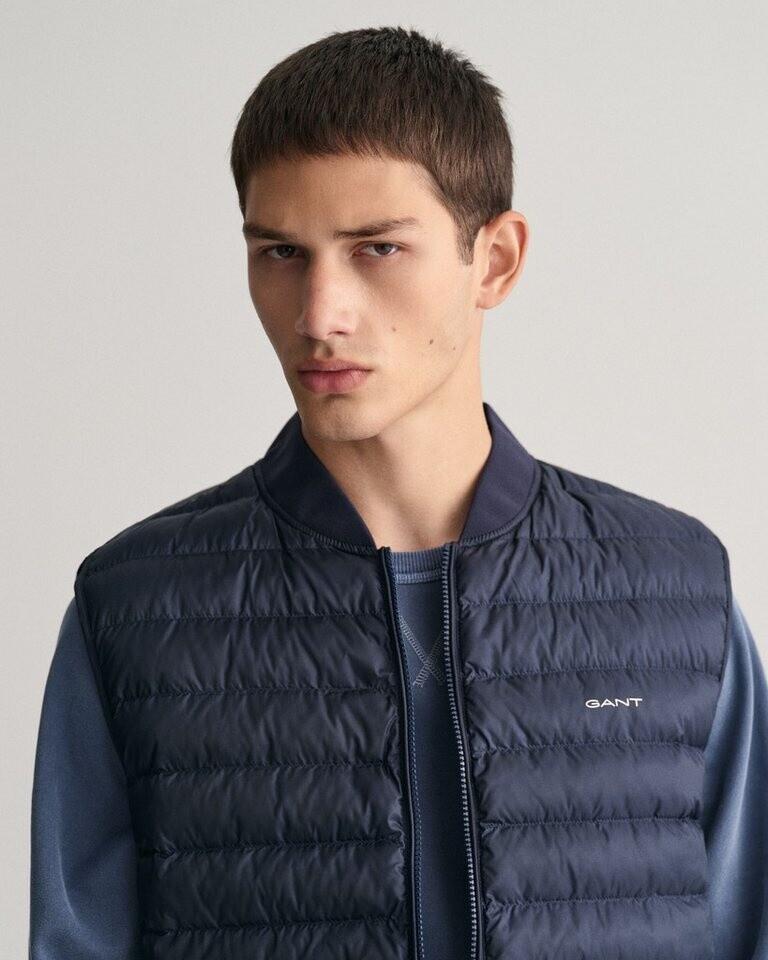 Winter Jacket GANT Lightweight Quilted Bomber-style Vest In Blue (7006301)