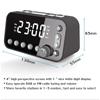 Bedside Alarm Clock DAB/FM Radio Digital LED Clock Large Sn Dual Alarm Clock Dual USB Radio Sleep Timer FM Radio Clock