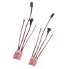 2pcs 30A Micro Brushed ESC Winch Control Bidirectional ESC Speed Controller Accessories with Brake for Axial SCX24 1/24