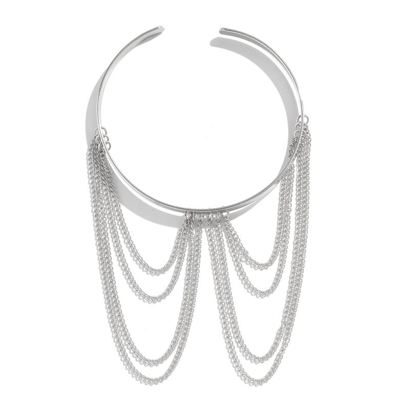 Vintage gullfargede åpne overarmsarmbånd for kvinner på hånden Goth dusklenkekjede armbånd parsmykker gave ny