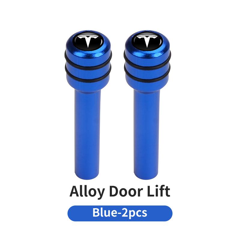 Car Tire Door Pin Lock Alloy Door Lock Knod Cover For Tesla Model 3 Model S Model X Model Y Mini 2026 Roadster Y Juniper 2025