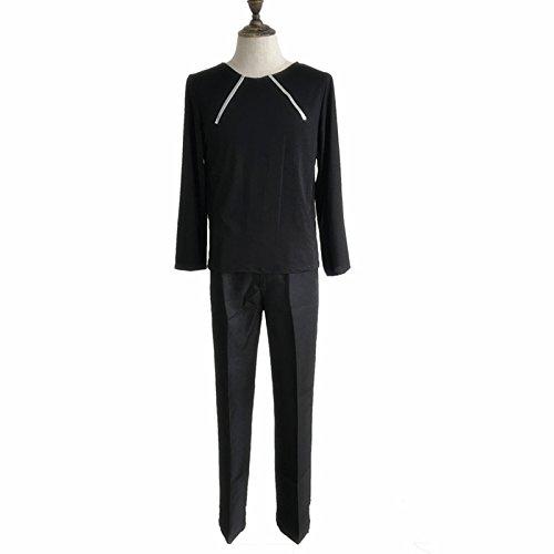Cosline Sword Art Online Kirito 6-Piece Cosplay Costume (Size M)