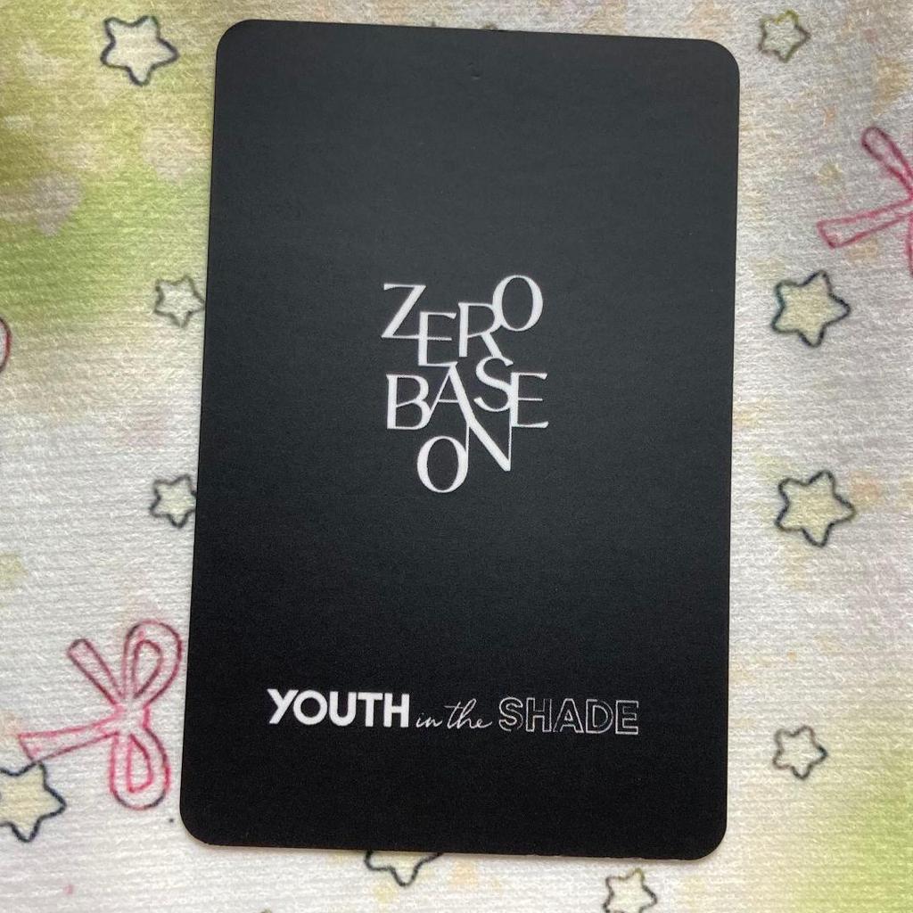 [USED] Zb1 2nd Week Han Yujin Sanok Zebewan Pre-recorded Trading Card