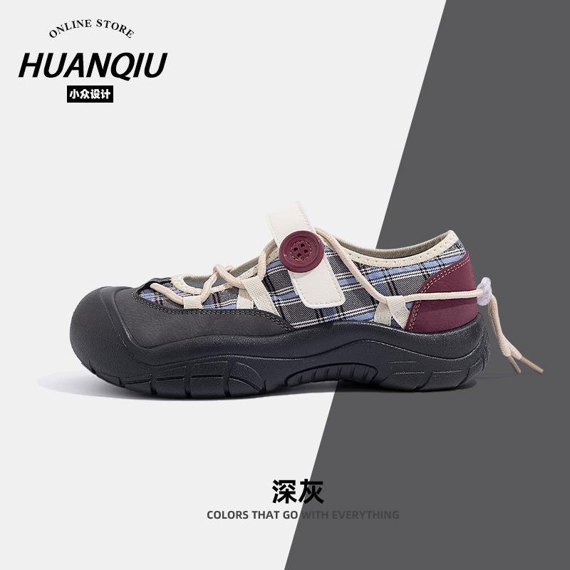Global ZHQ5365 Velcro dad shoes women's summer Internet celebrity ugly cute shoes niche design casual sports women's shoes