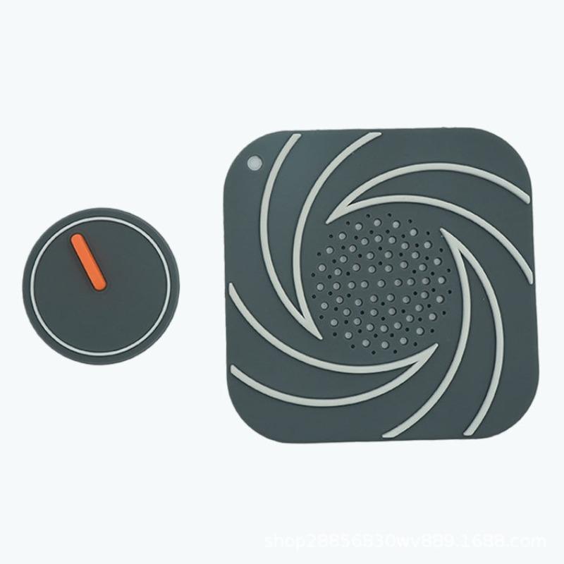 

Floor Drain Cover, Anti-odor Pad, Bathroom Insect Repellent, Toilet Hair Filter, Kitchen Sewer Anti-odor Wonder, Toilet Soft Rubber серый