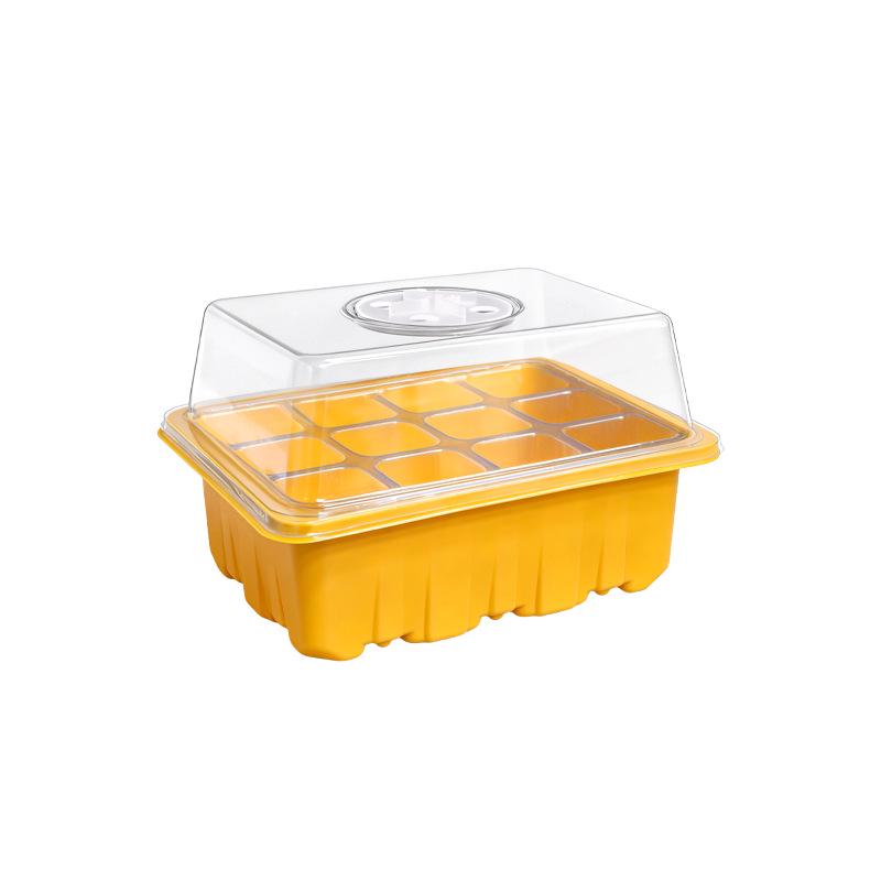 Colorful Seedling Tray with Ventilation Holes for Home Balcony Planting