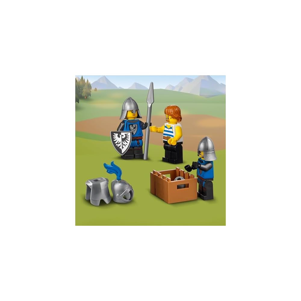 LEGO Creator Expert Medieval Castle Building Set 31120 for Kids Ages 9-11, Educational Toy, Decorative Block