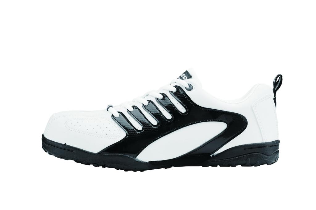 Bezpečnostní obuv Pracovní obuv 85402 Bezpečnostní obuv Odolná proti oleji Absorpce otřesů Lehká Bílá [Xebec] 25,5 cm