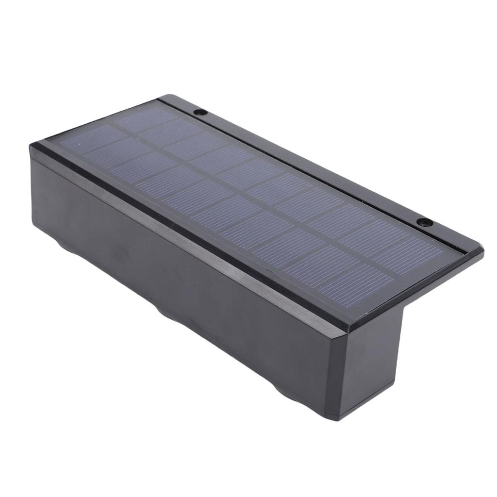 Fence Light 3 LED Lenses Energy Saving Smart Light Control Water Proof Solar Wall Light for Yard Garden Outdoor