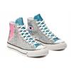 Converse Chuck 70 Hi 'Pride Shimmering Silver' (Unisex) Silver / Egret / Gnarly Blue Canvas Shoes 165723C