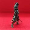 New Creative 4cm Black Pure Copper Slanting Knife Samurai Ancient Soldier Toy Model Desktop Decoration Man Gift Figurine