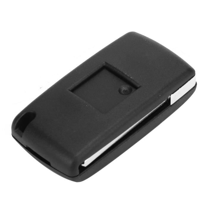 Hililand Car Key Shell 2 Buttons Car Key Chain Key Case Replacement Shell for Citroën